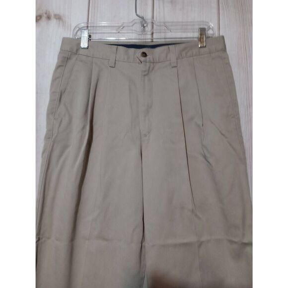 Dockers Pants Men's 32 27 Wrinkle Free Pleated - Picture 3 of 7